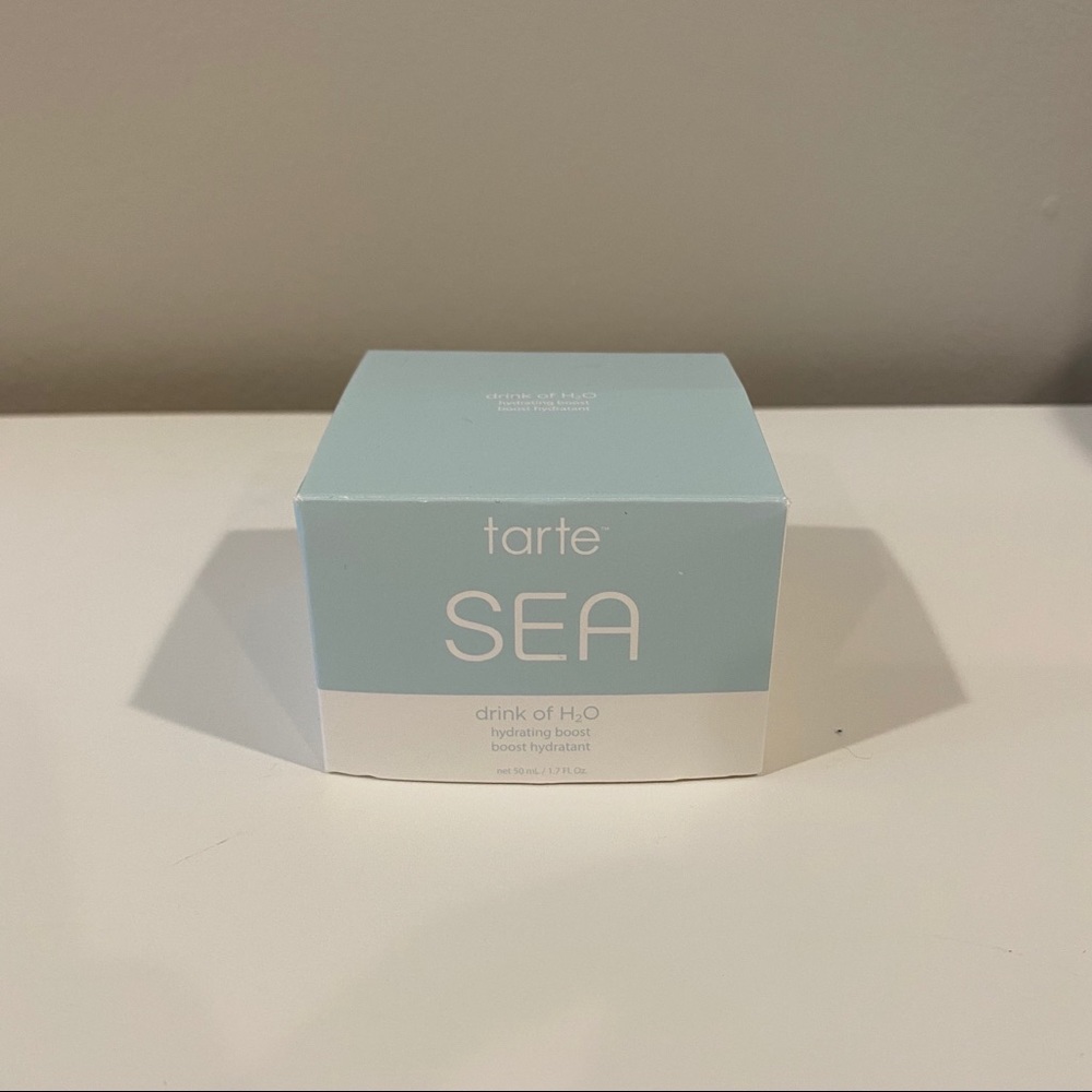 unopened tarte drink of h2o moisturizer